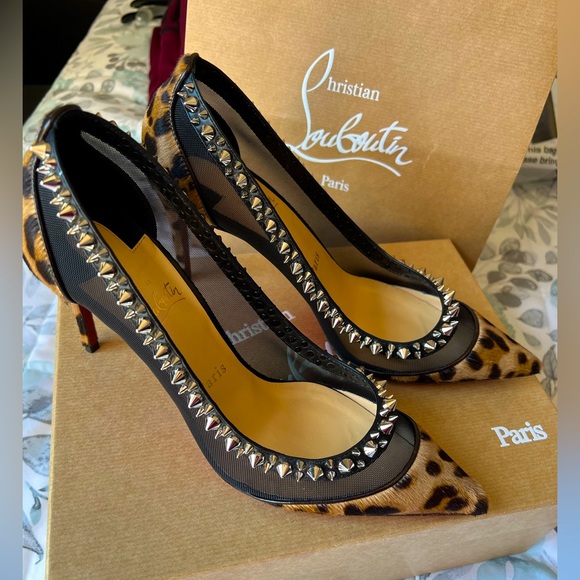 Christian Louboutin Galativi Spikes 85 - Picture 1 of 7